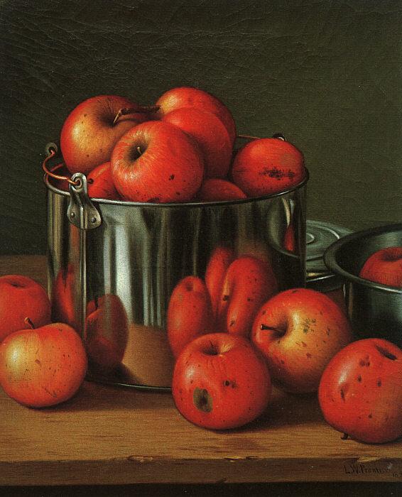 Levi Wells Prentice Apples in a Tin Pail